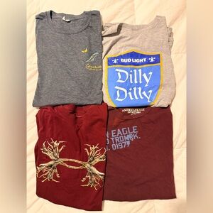 men’s medium t-shirts. Lot of 4